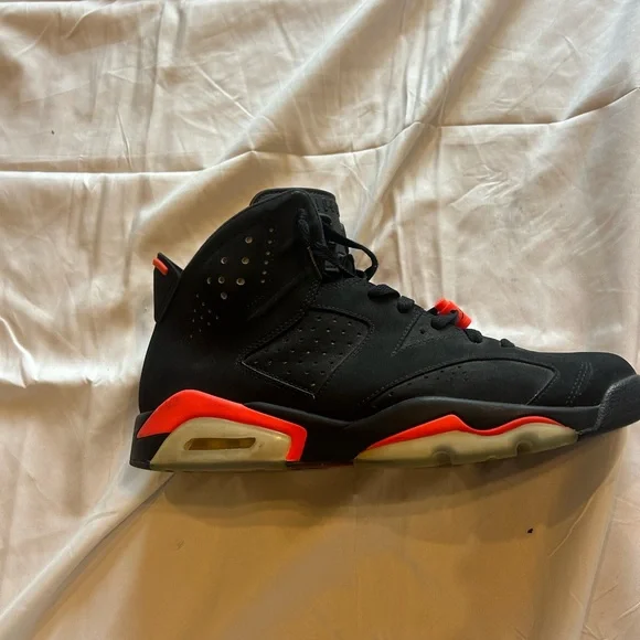 Air Jordan 6 “Infrared” – Men’s Size 11.5 (Slightly Used) 2015 Drop - Picture 5 of 9